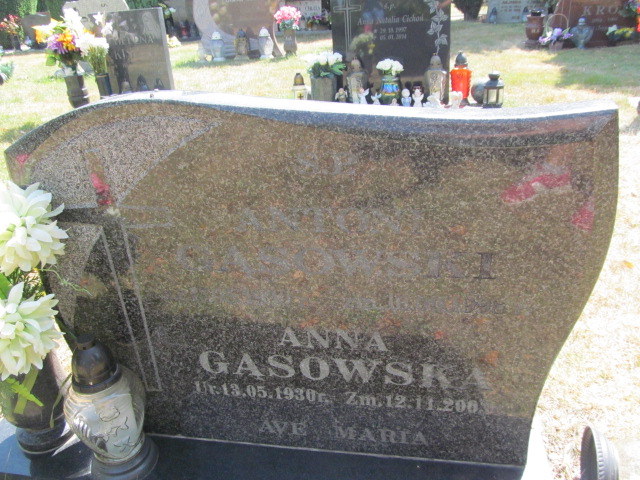 Antoni Gąsowski 1930 Świdnica - Grobonet - Wyszukiwarka osób pochowanych
