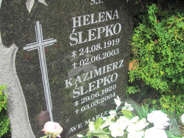 Helena Ślepko 1919 Świdnica - Grobonet - Wyszukiwarka osób pochowanych