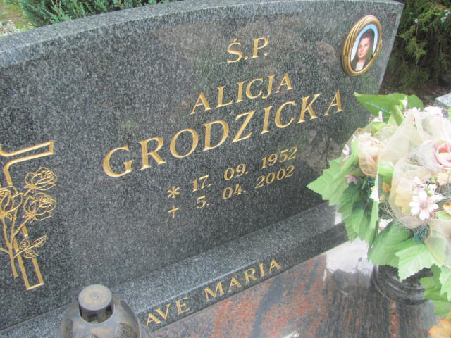 Alicja Grodzicka 1952 Świdnica - Grobonet - Wyszukiwarka osób pochowanych