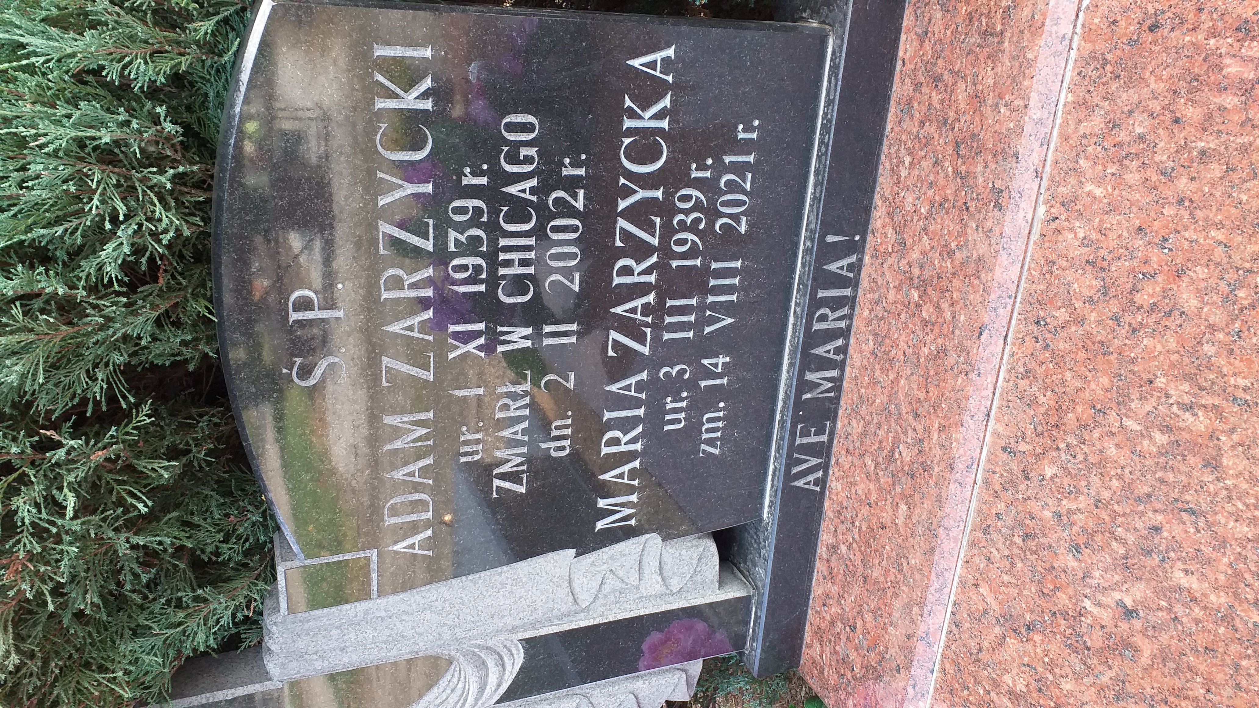 Adam Zarzycki 1939 Świdnica - Grobonet - Wyszukiwarka osób pochowanych