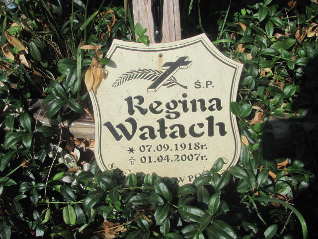 Regina Wałach 1918 Świdnica - Grobonet - Wyszukiwarka osób pochowanych