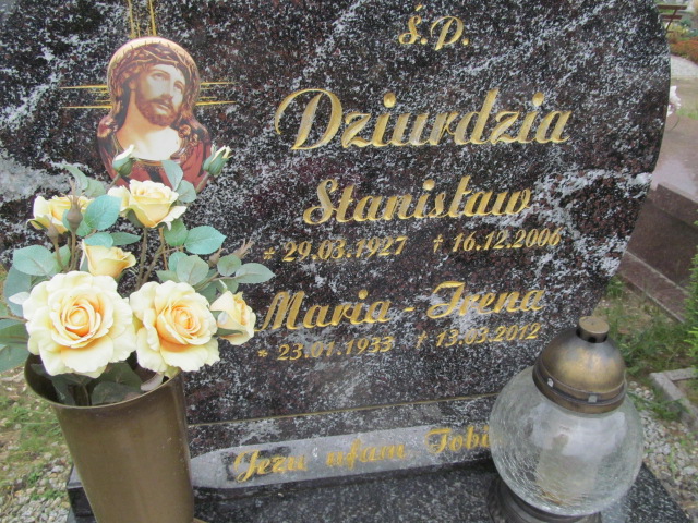 Stanisław Dziurdzia 1927 Świdnica - Grobonet - Wyszukiwarka osób pochowanych