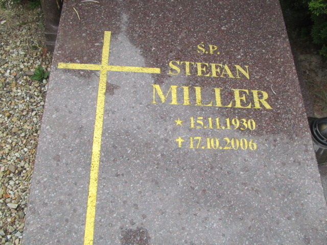 Stefan Miller 1930 Świdnica - Grobonet - Wyszukiwarka osób pochowanych