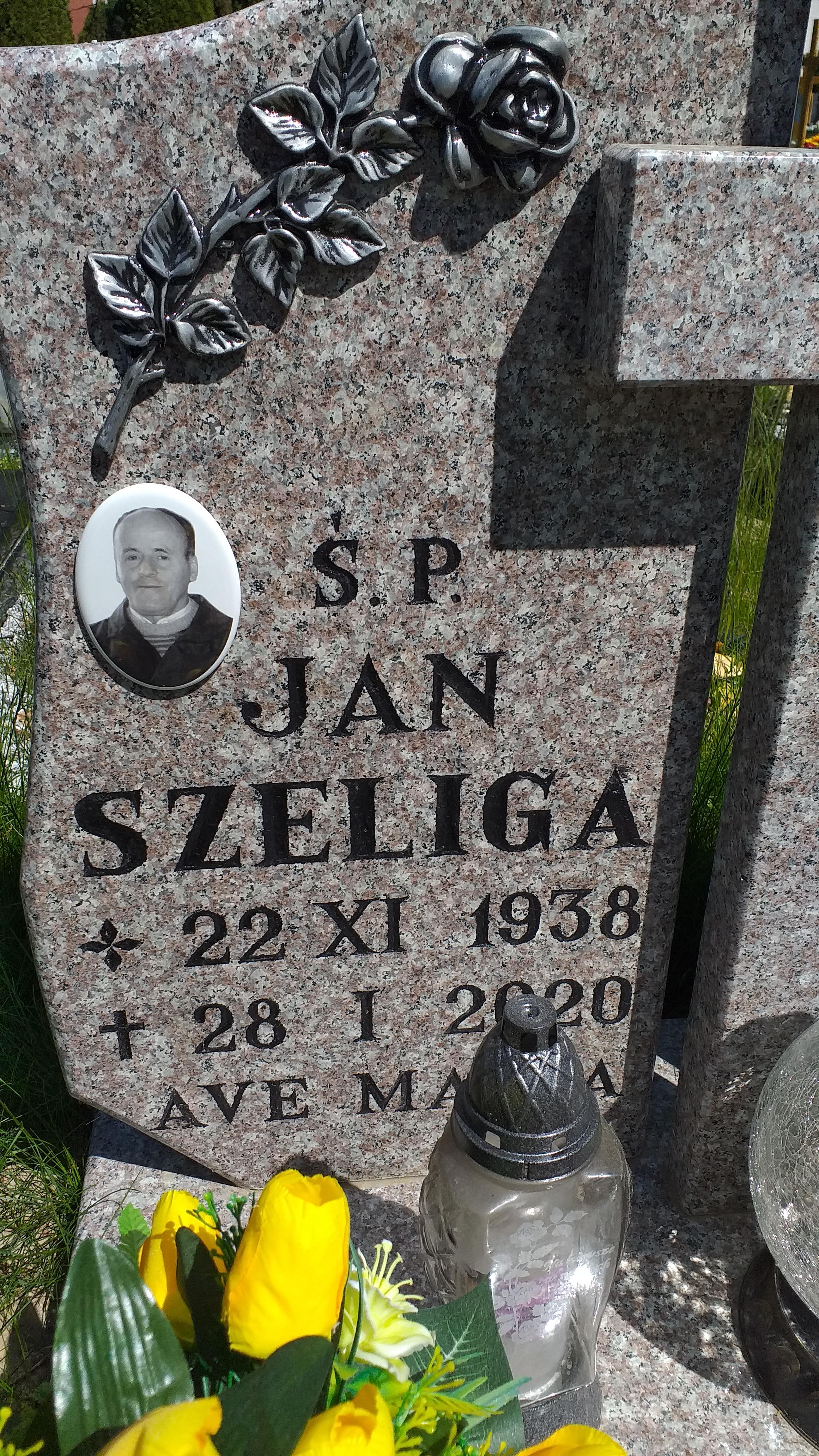 Jan Szeliga 1938 Świdnica - Grobonet - Wyszukiwarka osób pochowanych