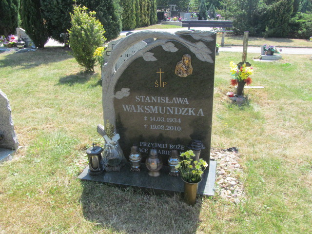 Grób Stanisława Waksmundzka