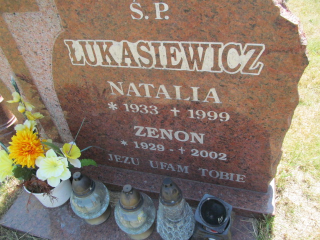 Natalia Łukasiewicz 1933 Świdnica - Grobonet - Wyszukiwarka osób pochowanych