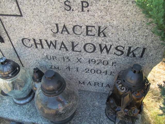 Jacek Chwałowski 1970 Świdnica - Grobonet - Wyszukiwarka osób pochowanych