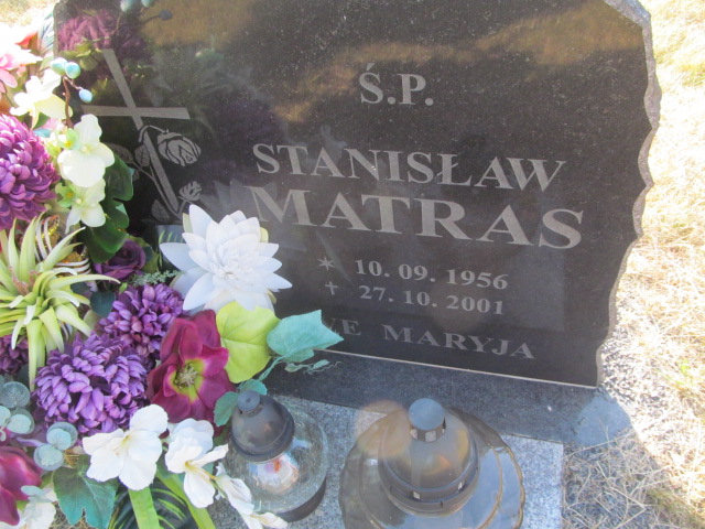 Stanisław Matras 1956 Świdnica - Grobonet - Wyszukiwarka osób pochowanych