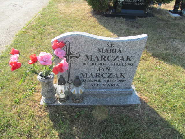 Grób Maria Marczak