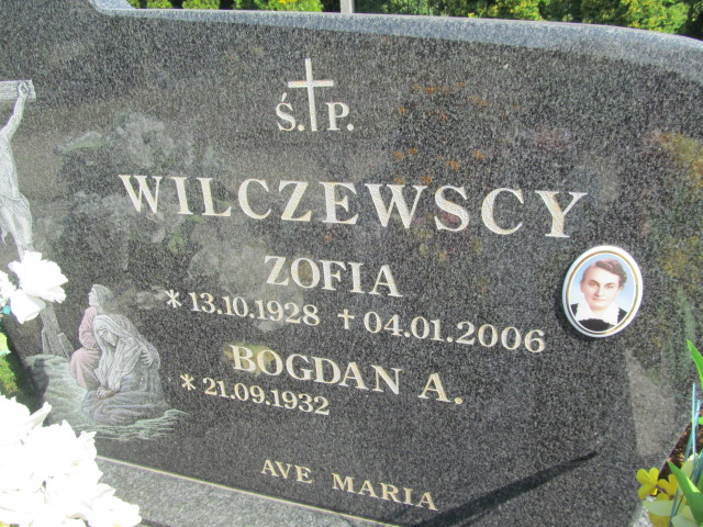 Zofia Wilczewska 1928 Świdnica - Grobonet - Wyszukiwarka osób pochowanych