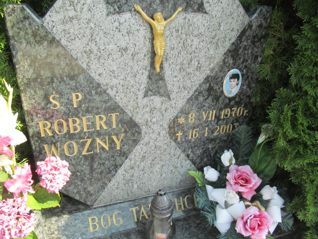 Robert Woźny 1970 Świdnica - Grobonet - Wyszukiwarka osób pochowanych