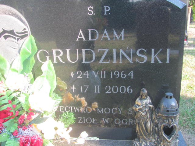 Adam Grudziński 1964 Świdnica - Grobonet - Wyszukiwarka osób pochowanych