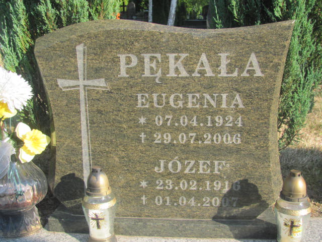 Józef Pękała 1916 Świdnica - Grobonet - Wyszukiwarka osób pochowanych