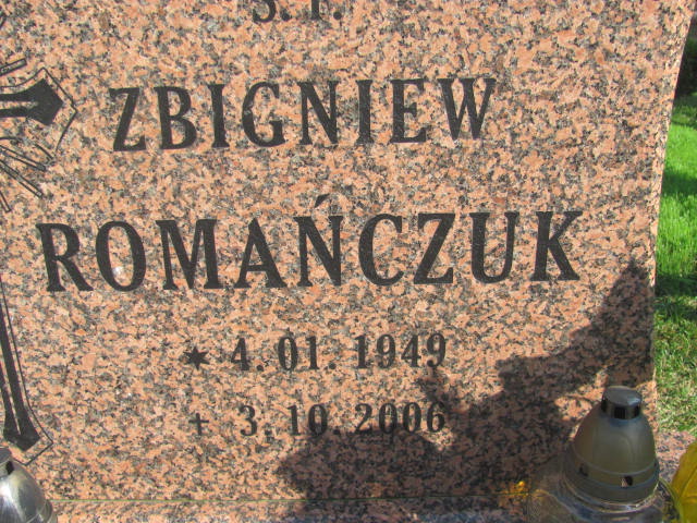 Zbigniew Romańczuk 1949 Świdnica - Grobonet - Wyszukiwarka osób pochowanych