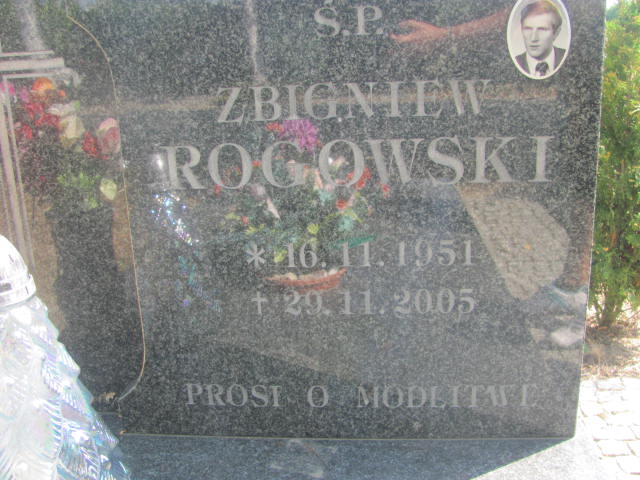 Zbigniew Rogowski 1951 Świdnica - Grobonet - Wyszukiwarka osób pochowanych