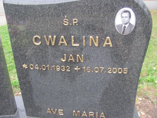 Jan Cwalina 1932 Świdnica - Grobonet - Wyszukiwarka osób pochowanych