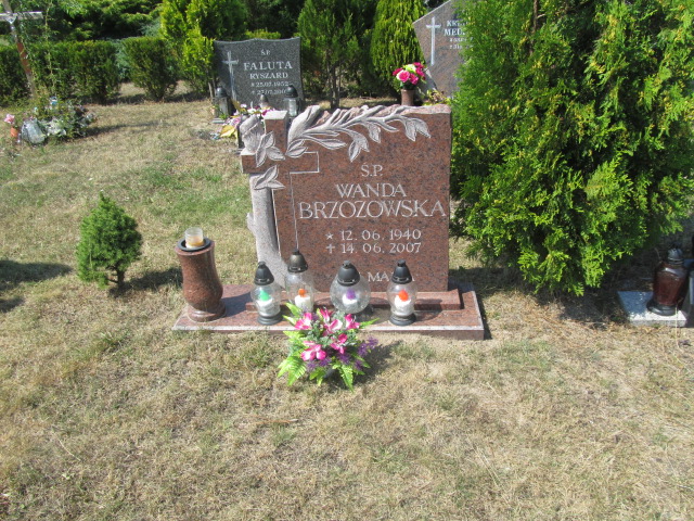 Grób Wanda Brzozowska