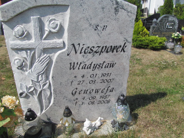 Władysław Nieszporek 1931 Świdnica - Grobonet - Wyszukiwarka osób pochowanych