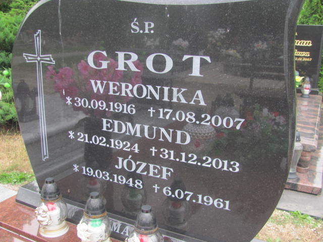 Józef Grot 1948 Świdnica - Grobonet - Wyszukiwarka osób pochowanych