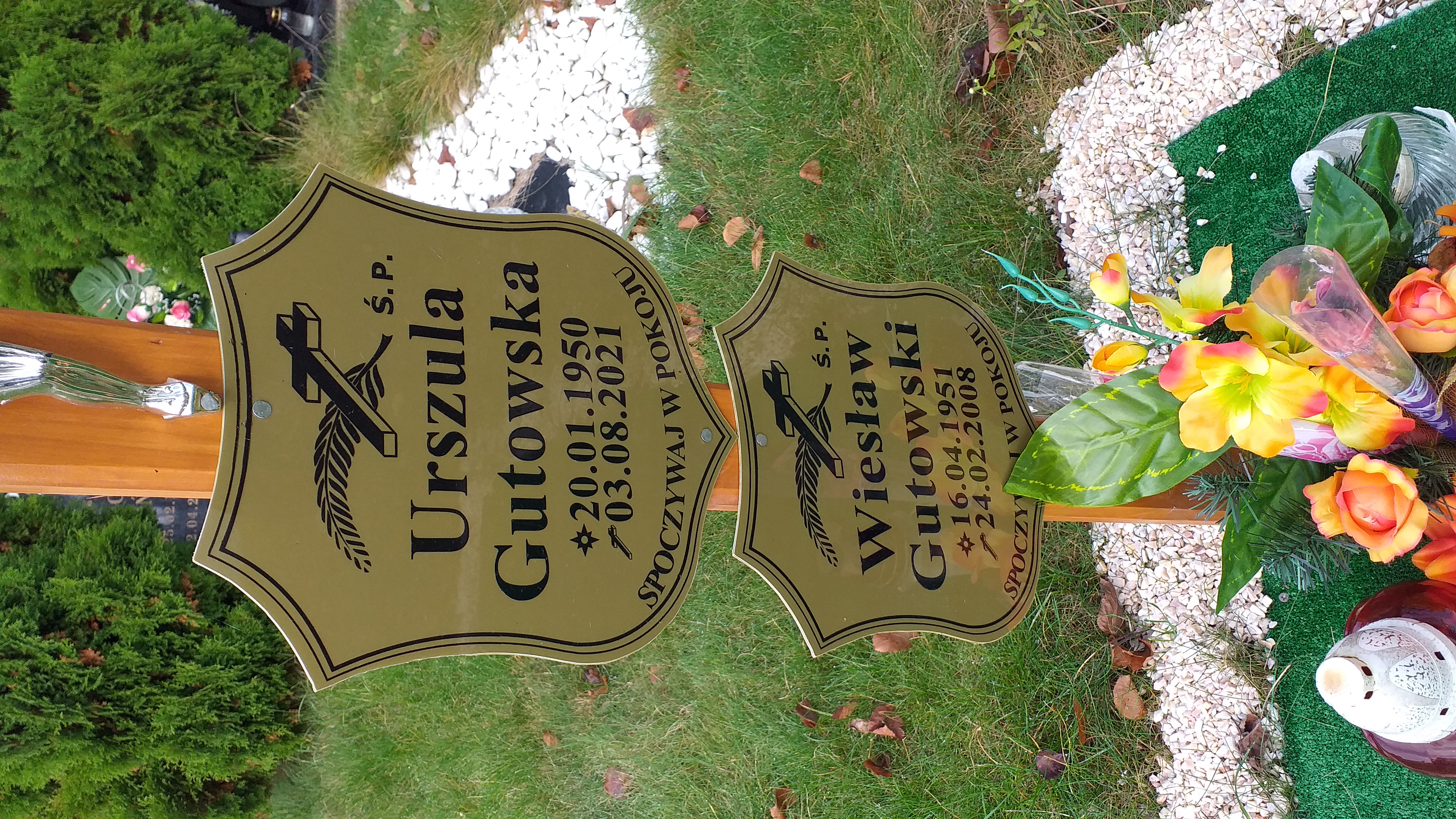 Urszula Gutowska 1950 Świdnica - Grobonet - Wyszukiwarka osób pochowanych