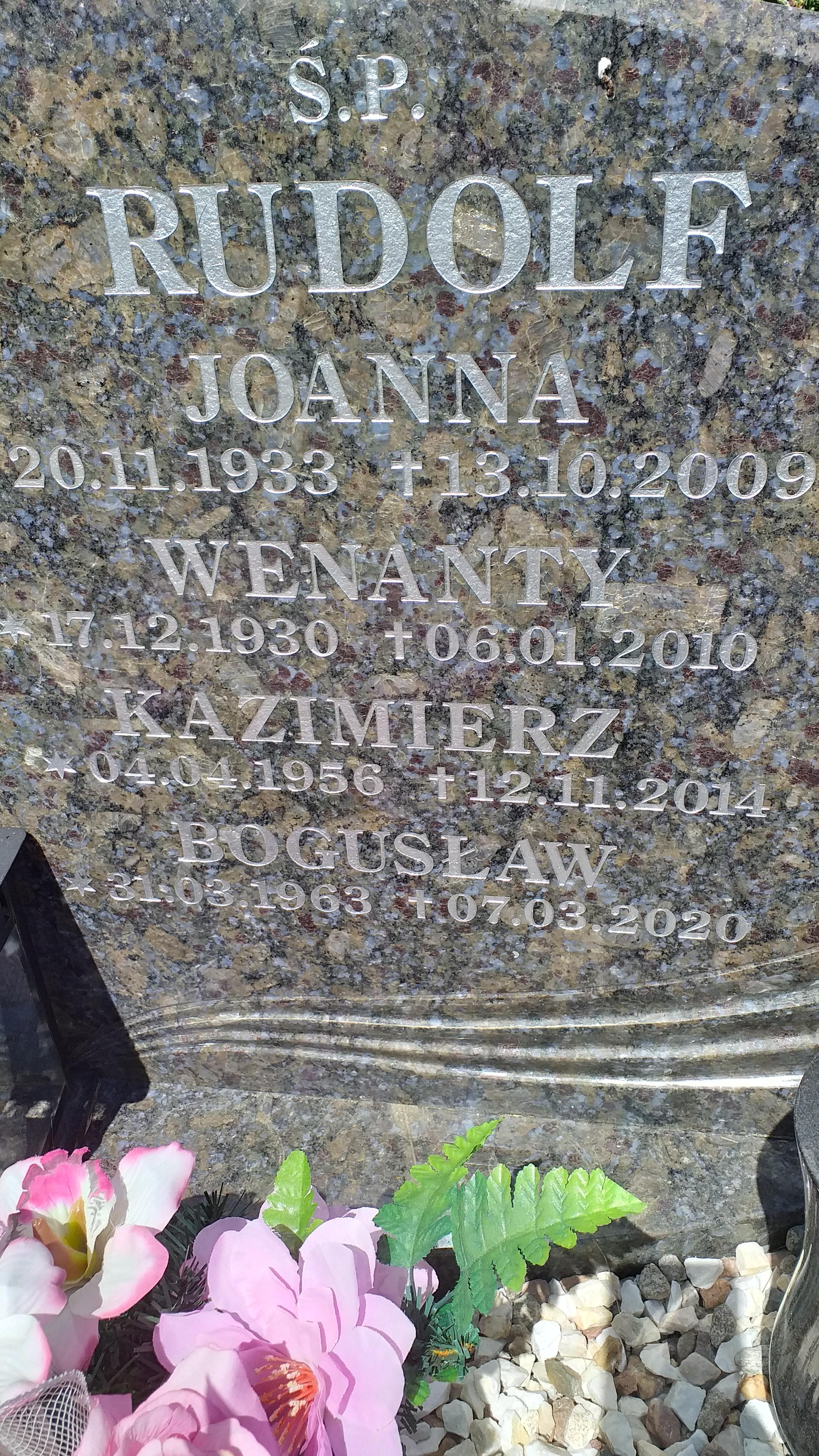 Joanna Rudolf 1933 Świdnica - Grobonet - Wyszukiwarka osób pochowanych