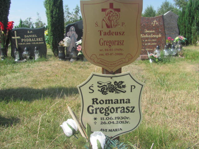 Tadeusz Gregorasz 1949 Świdnica - Grobonet - Wyszukiwarka osób pochowanych