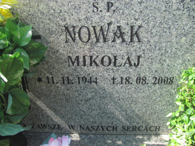 Irena Nowak 1946 Świdnica - Grobonet - Wyszukiwarka osób pochowanych