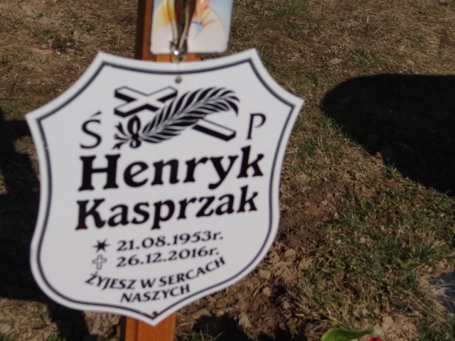 Henryk Kasprzak 1953 Świdnica - Grobonet - Wyszukiwarka osób pochowanych