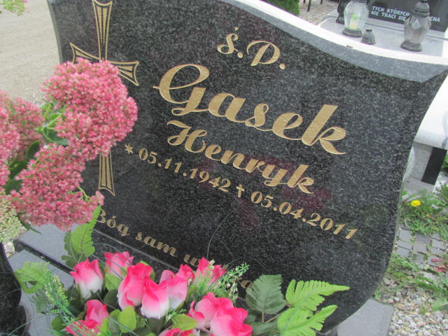 Henryk Gasek 1942 Świdnica - Grobonet - Wyszukiwarka osób pochowanych