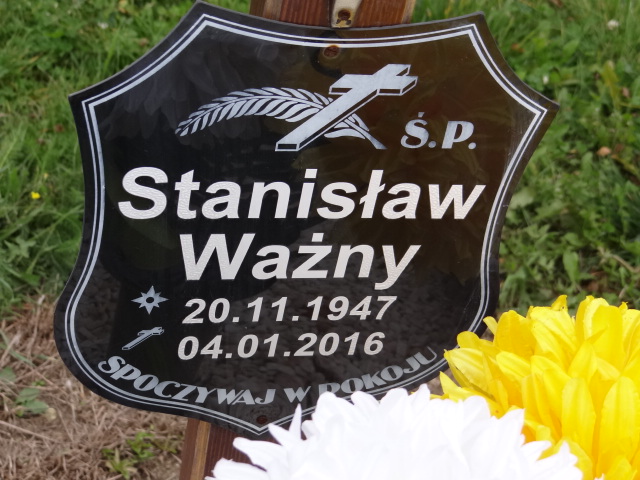 Stanisław Ważny 1947 Świdnica - Grobonet - Wyszukiwarka osób pochowanych