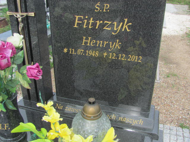 Henryk Fitrzyk 1948 Świdnica - Grobonet - Wyszukiwarka osób pochowanych