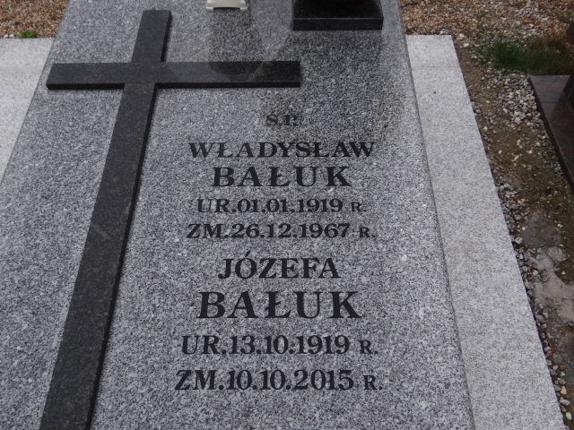 Władysław Bałuk 1919 Świdnica - Grobonet - Wyszukiwarka osób pochowanych