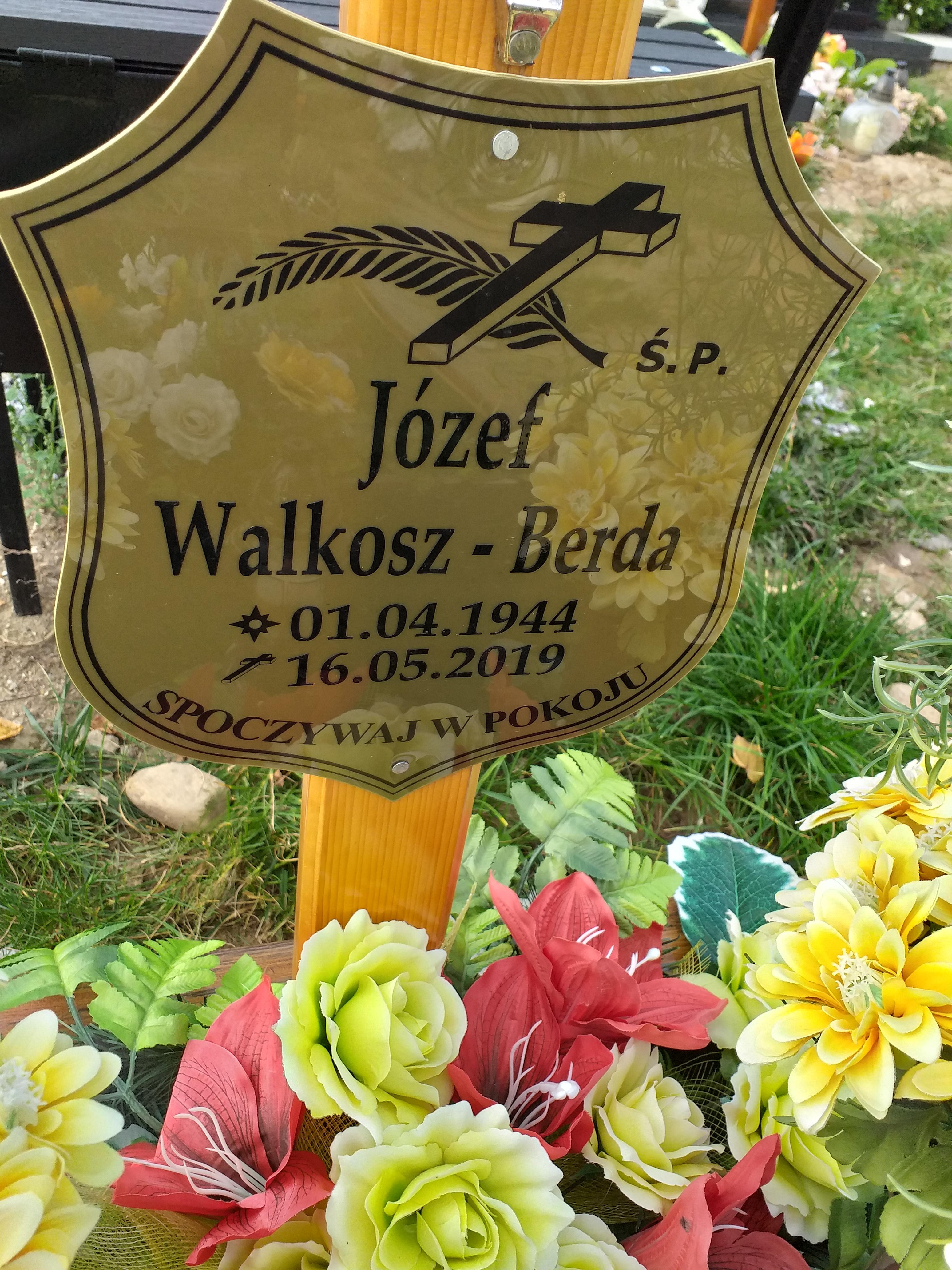 Józef Walkosz Berda 1944 Świdnica - Grobonet - Wyszukiwarka osób pochowanych