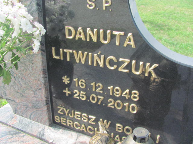 Danuta Wacław Litwińczuk 1948 Świdnica - Grobonet - Wyszukiwarka osób pochowanych
