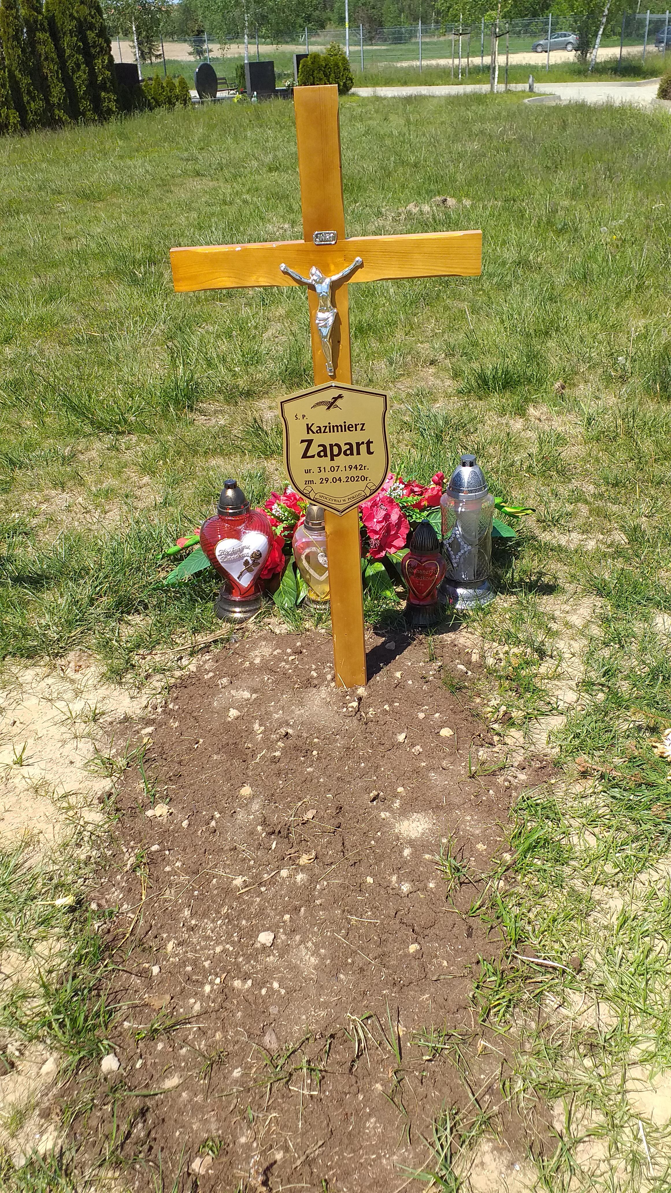Grób Kazimierz Zapart
