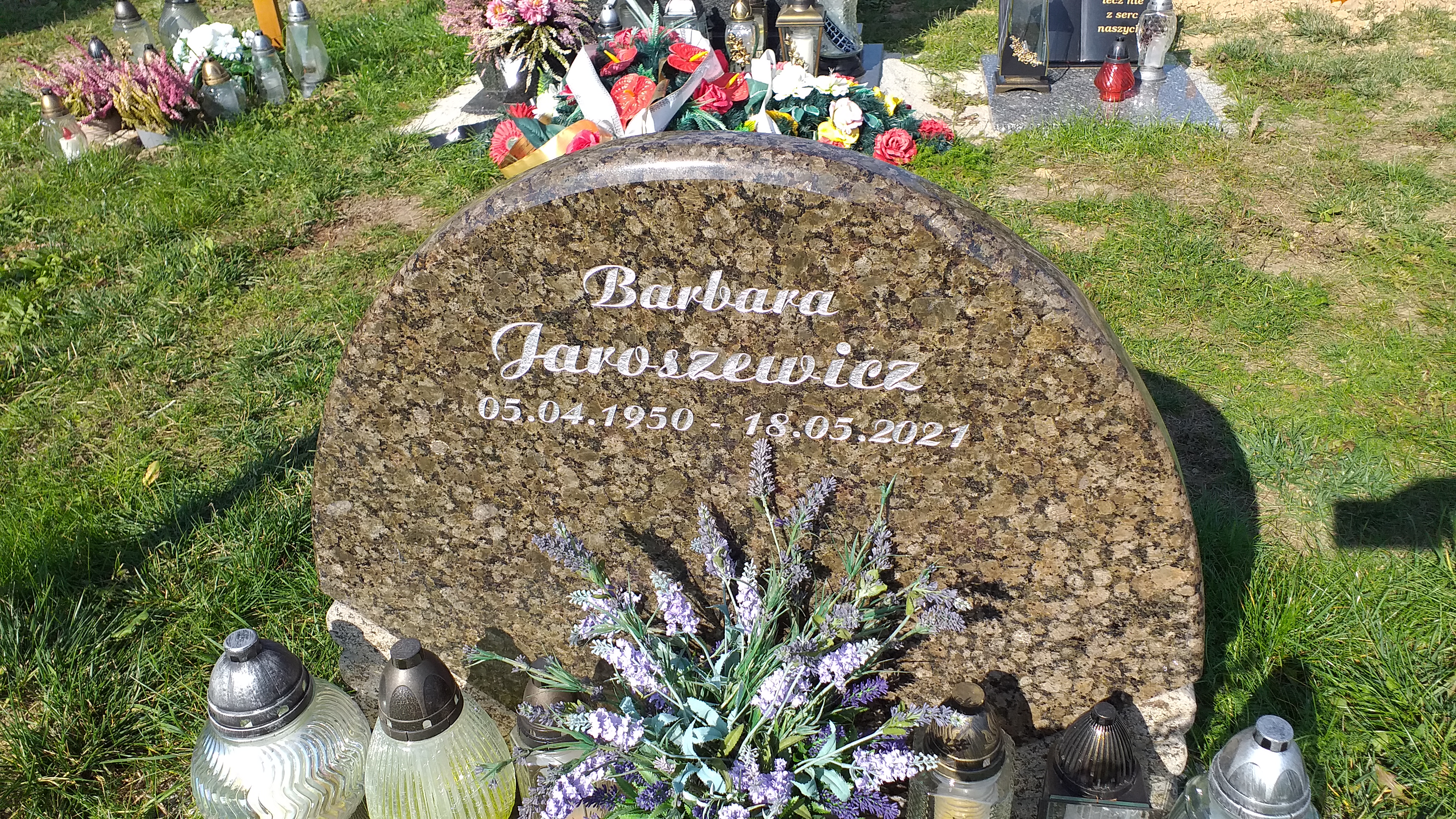 Barbara Jaroszewicz 1950 Świdnica - Grobonet - Wyszukiwarka osób pochowanych