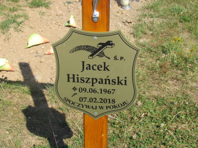 Jacek Hiszpański 1967 Świdnica - Grobonet - Wyszukiwarka osób pochowanych
