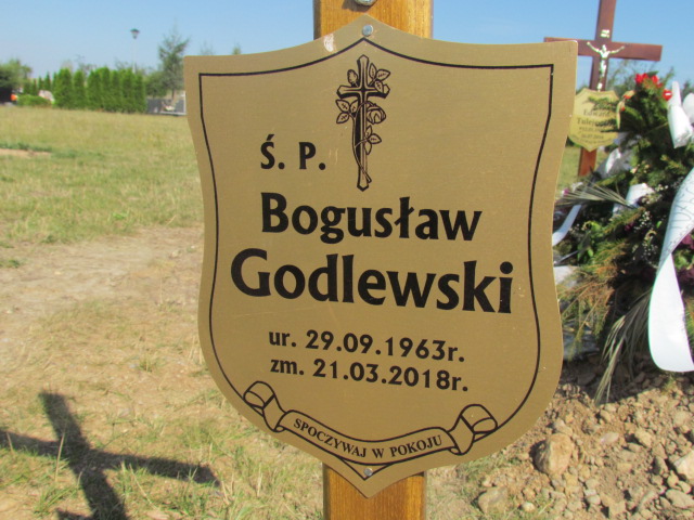 Bogusław Godlewski 1963 Świdnica - Grobonet - Wyszukiwarka osób pochowanych