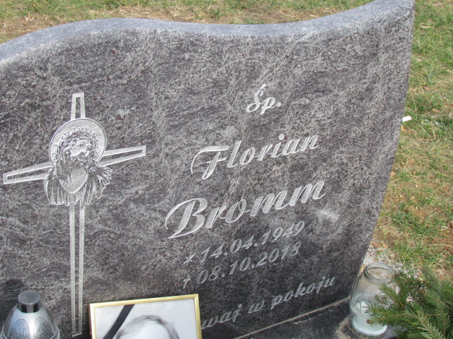 Florian Bromm 1949 Świdnica - Grobonet - Wyszukiwarka osób pochowanych