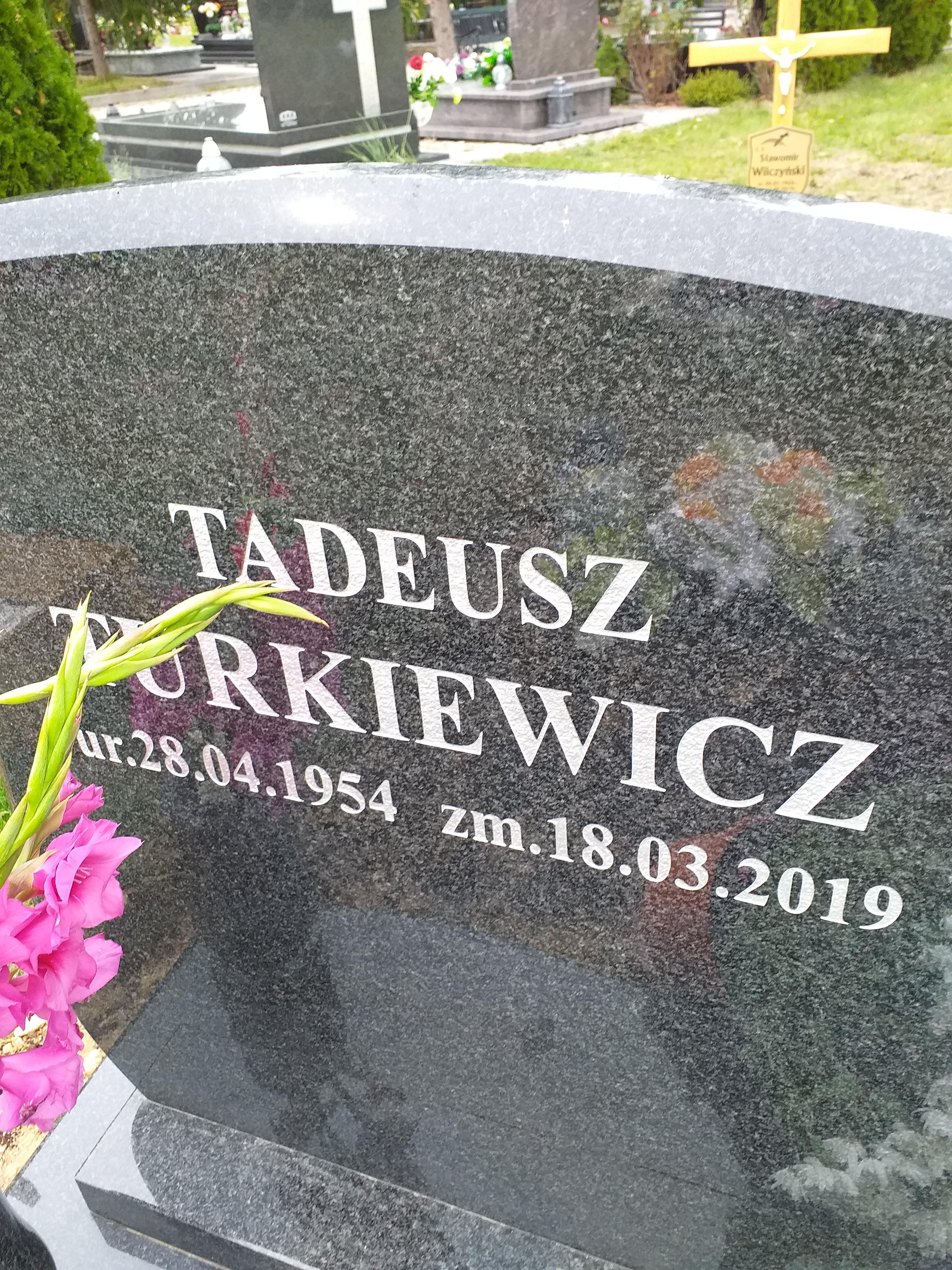 Tadeusz Turkiewicz 1954 Świdnica - Grobonet - Wyszukiwarka osób pochowanych