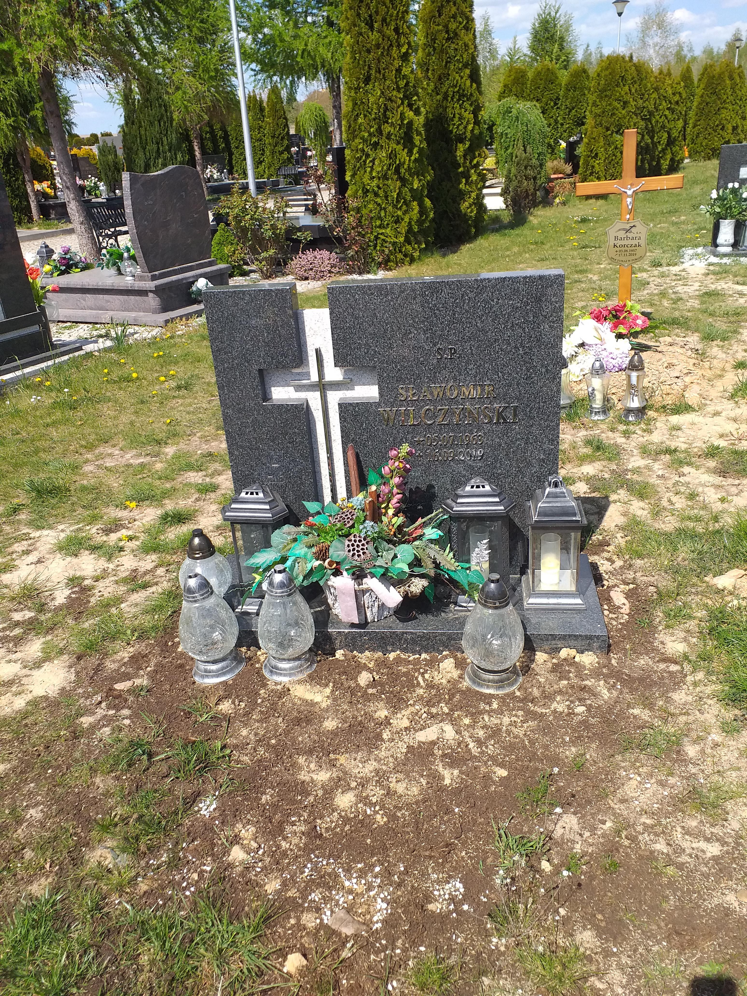 Grób Sławomir Wilczyński