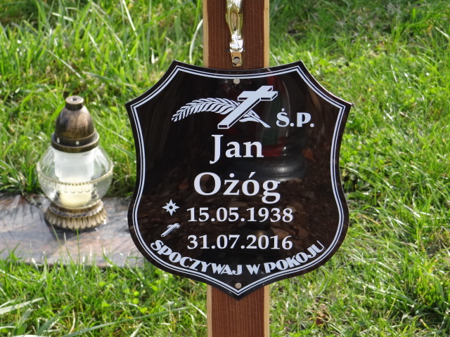 Grób Jan Ożóg