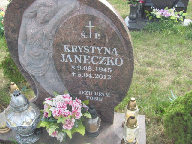 Krystyna Janeczko 1945 Świdnica - Grobonet - Wyszukiwarka osób pochowanych
