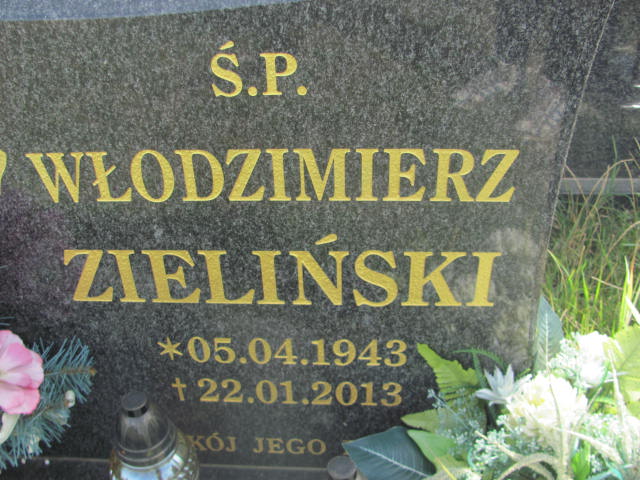 Włodzimierz Zieliński 1943 Świdnica - Grobonet - Wyszukiwarka osób pochowanych