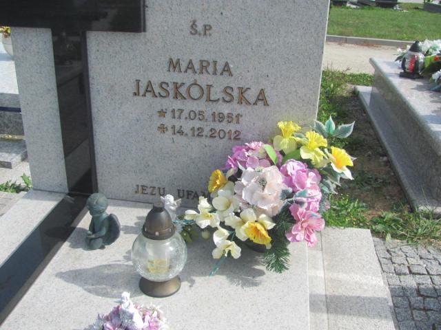 Maria Jaskólska 1951 Świdnica - Grobonet - Wyszukiwarka osób pochowanych