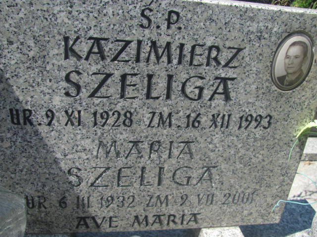 Kazimierz Szeliga 1928 Świdnica - Grobonet - Wyszukiwarka osób pochowanych