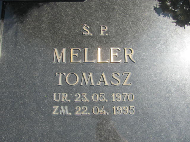 Tomasz Meller 1970 Świdnica - Grobonet - Wyszukiwarka osób pochowanych
