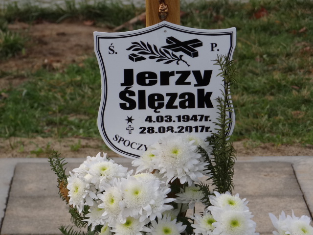 Grób Jerzy Ślęzak