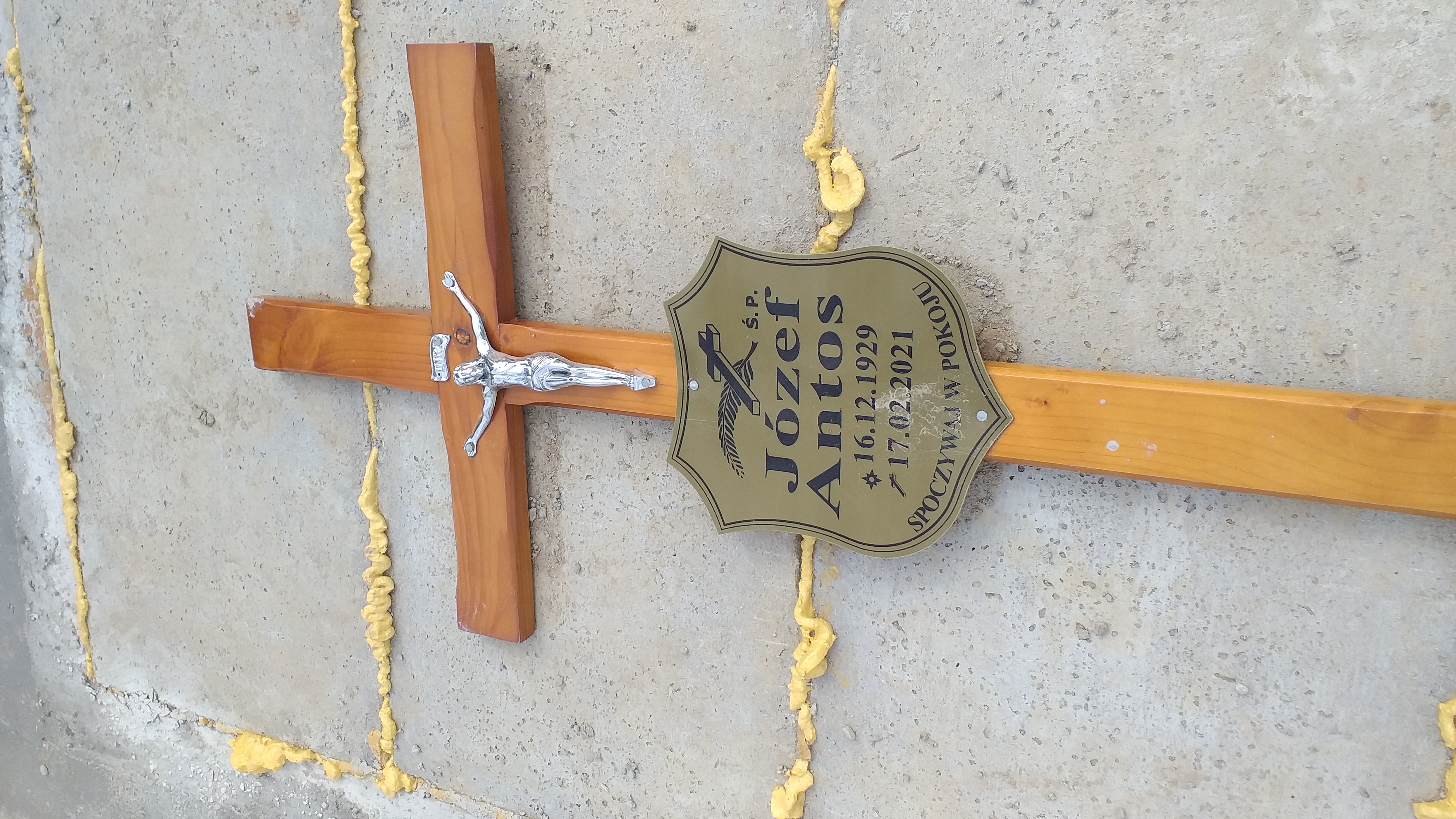 Józef Antos 1929 Świdnica - Grobonet - Wyszukiwarka osób pochowanych