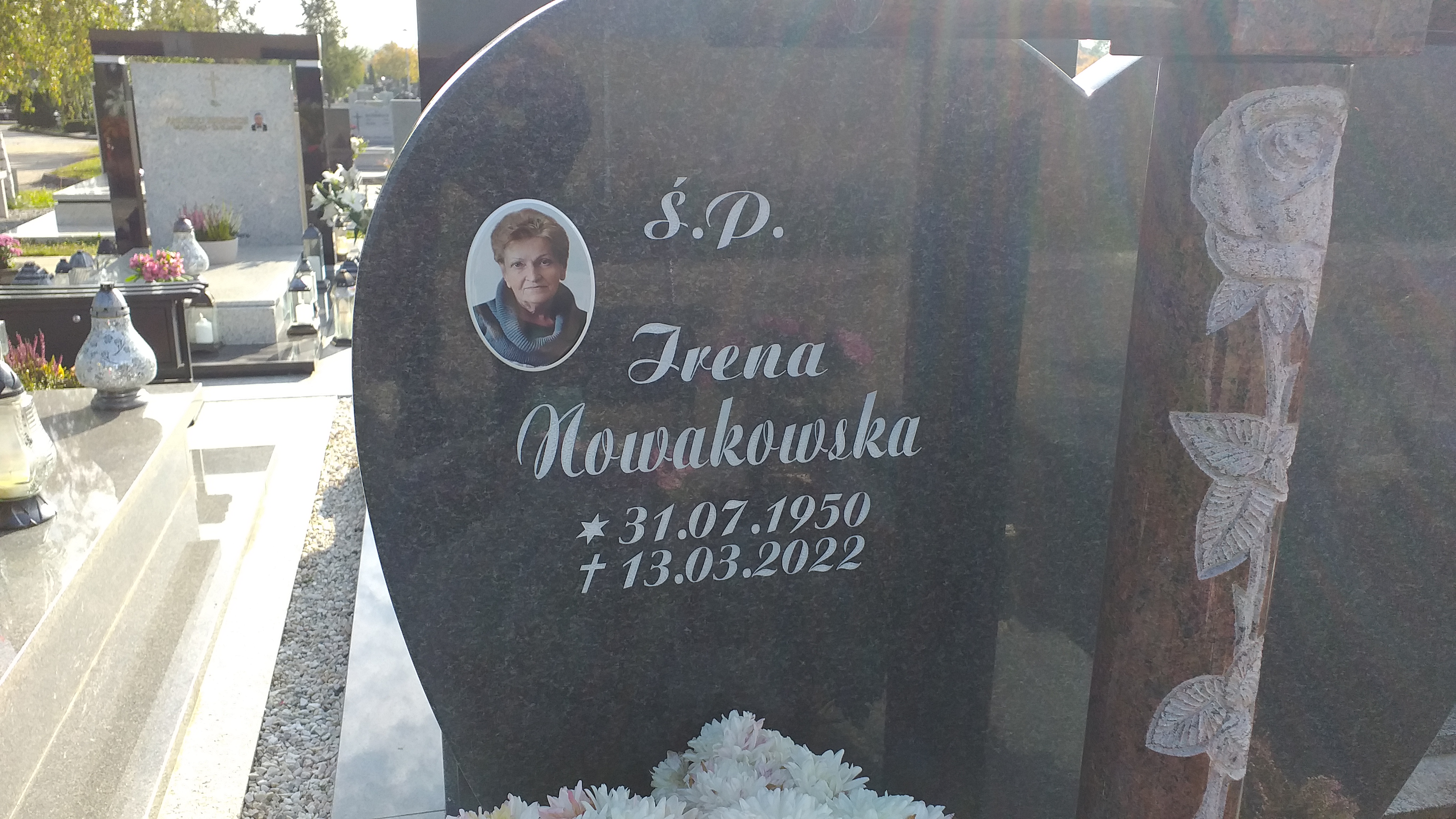 Irena Nowakowska 1950 Świdnica - Grobonet - Wyszukiwarka osób pochowanych